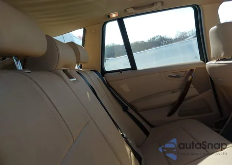 2007 BMW X3 3.0Si z USA, uszkodzony, nr VIN WBXPC934X7WF17909